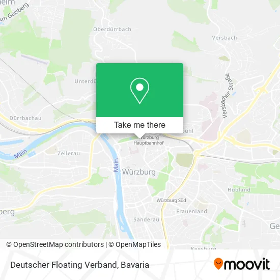 Карта Deutscher Floating Verband