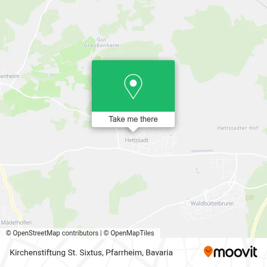 Kirchenstiftung St. Sixtus, Pfarrheim map