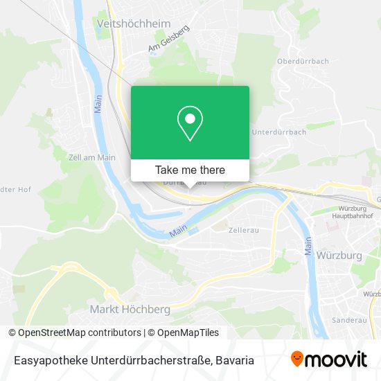 Easyapotheke Unterdürrbacherstraße map