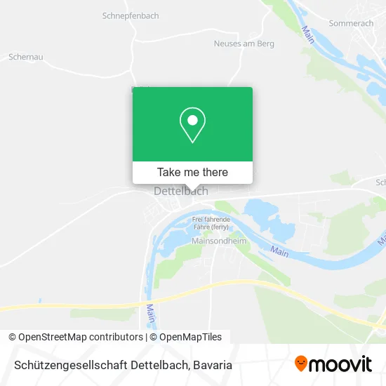 Карта Schützengesellschaft Dettelbach