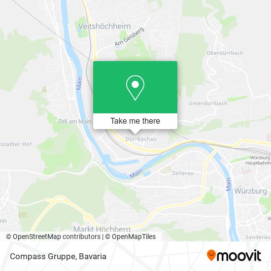 Карта Compass Gruppe