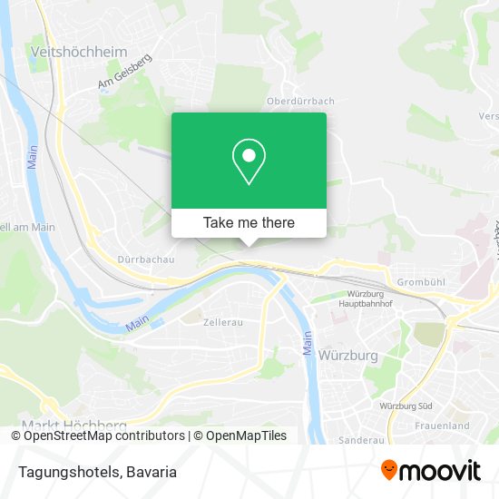 Tagungshotels map