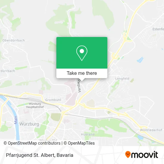 Pfarrjugend St. Albert map