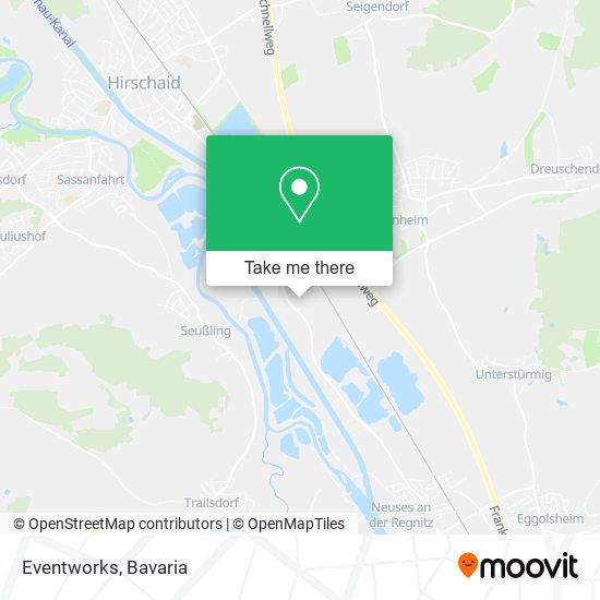 Eventworks map