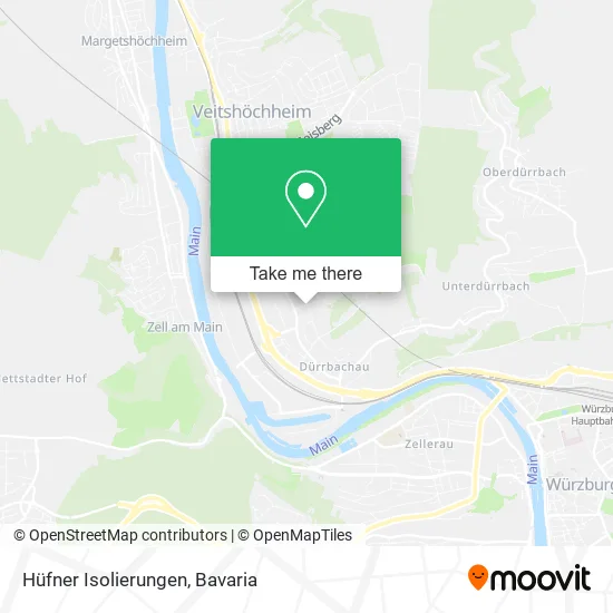 Карта Hüfner Isolierungen