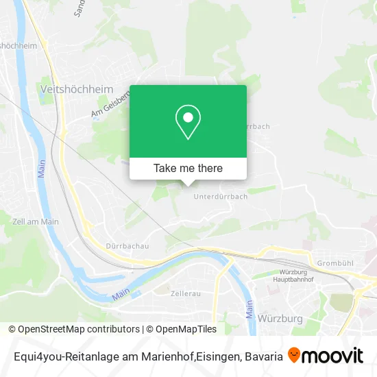 Карта Equi4you-Reitanlage am Marienhof,Eisingen