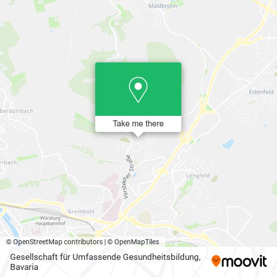 Gesellschaft für Umfassende Gesundheitsbildung map