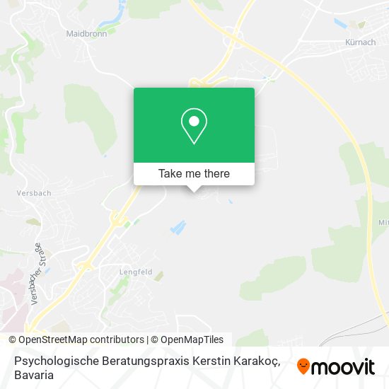 Psychologische Beratungspraxis Kerstin Karakoç map