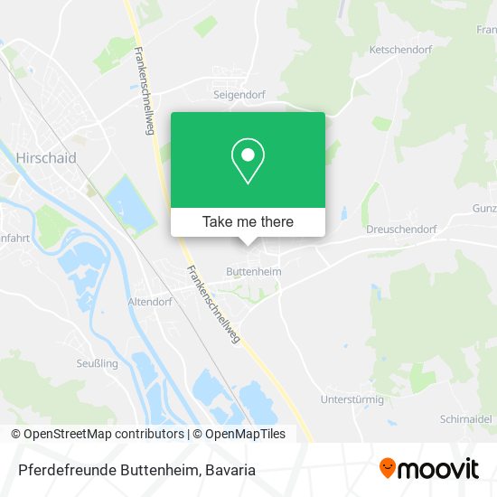Pferdefreunde Buttenheim map