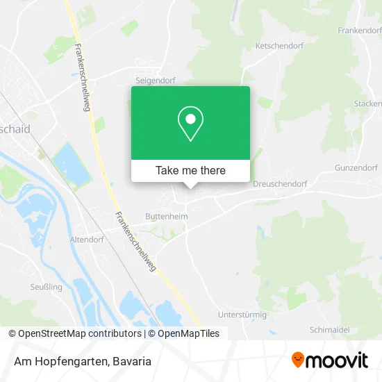 Карта Am Hopfengarten