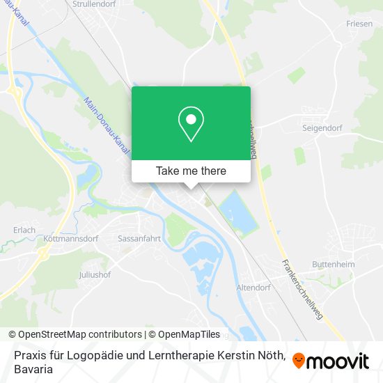 Praxis für Logopädie und Lerntherapie Kerstin Nöth map