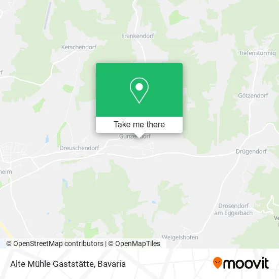 Карта Alte Mühle Gaststätte