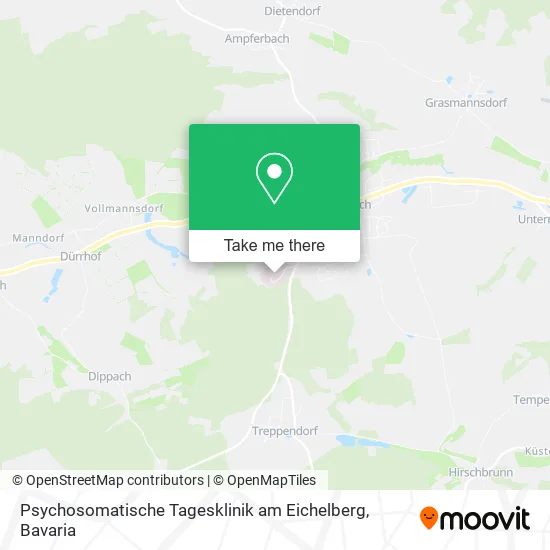 Карта Psychosomatische Tagesklinik am Eichelberg