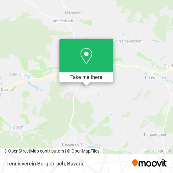 Карта Tennisverein Burgebrach