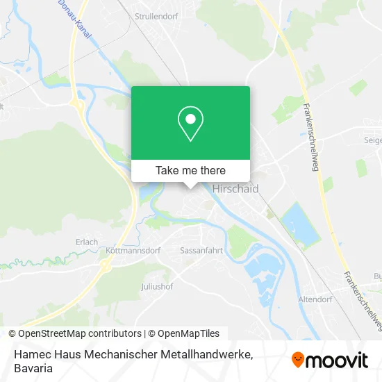 Карта Hamec Haus Mechanischer Metallhandwerke