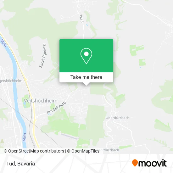 Карта Tüd