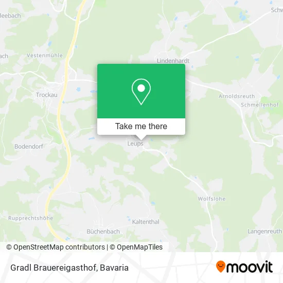 Карта Gradl Brauereigasthof