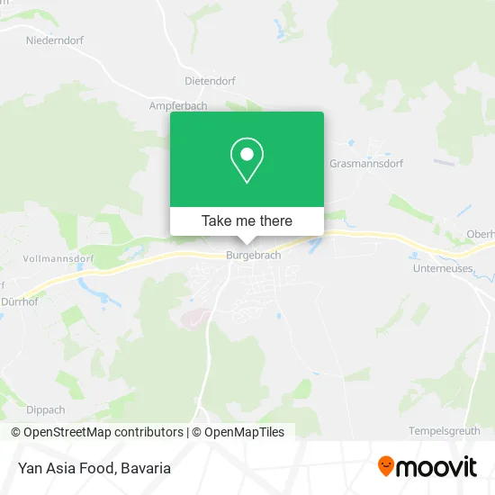 Карта Yan Asia Food