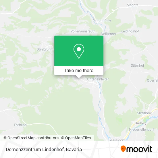 Карта Demenzzentrum Lindenhof