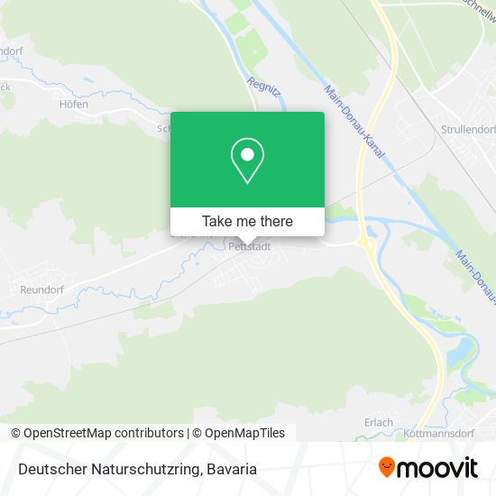 Deutscher Naturschutzring map