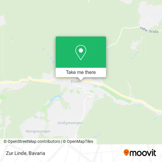 Карта Zur Linde