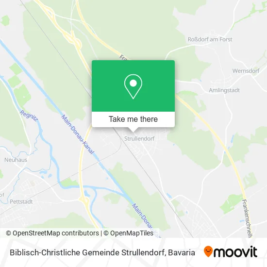 Карта Biblisch-Christliche Gemeinde Strullendorf