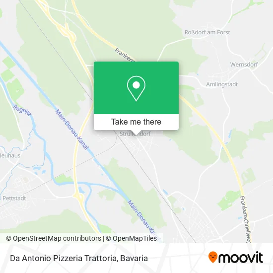 Карта Da Antonio Pizzeria Trattoria