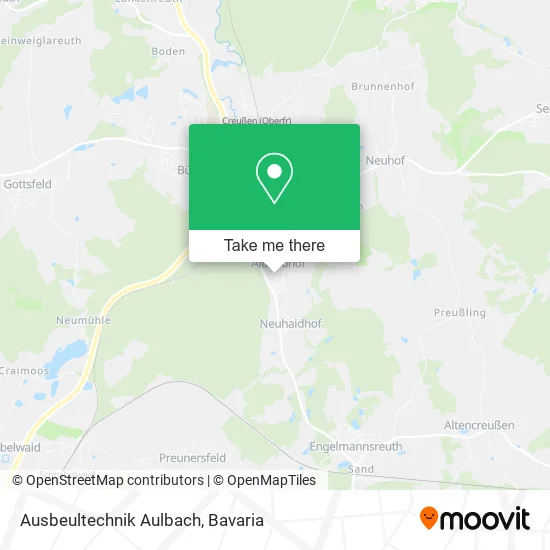 Карта Ausbeultechnik Aulbach