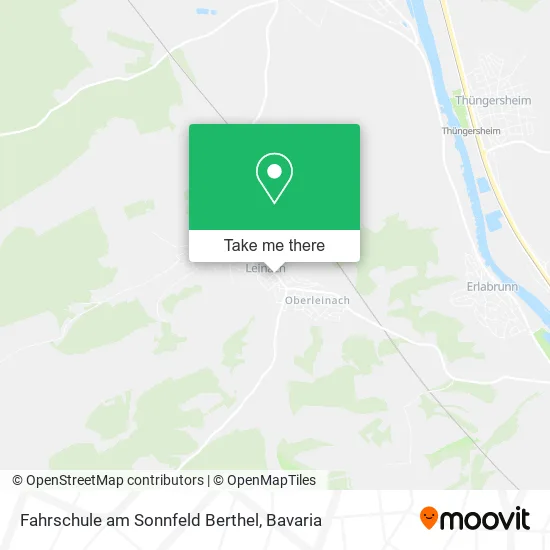 Карта Fahrschule am Sonnfeld Berthel