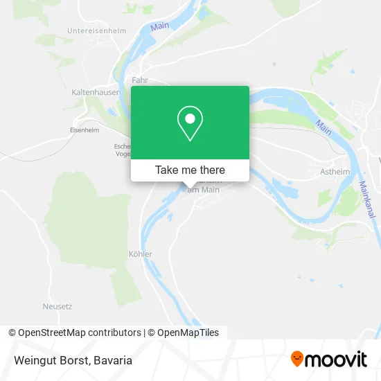 Weingut Borst map