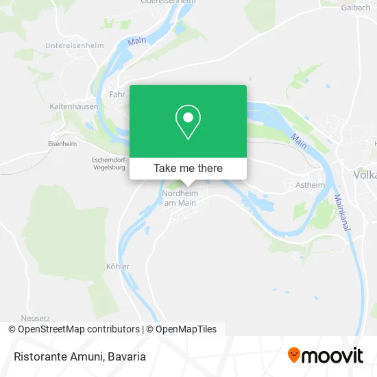 Карта Ristorante Amuni