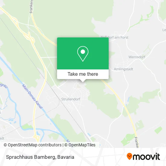 Карта Sprachhaus Bamberg