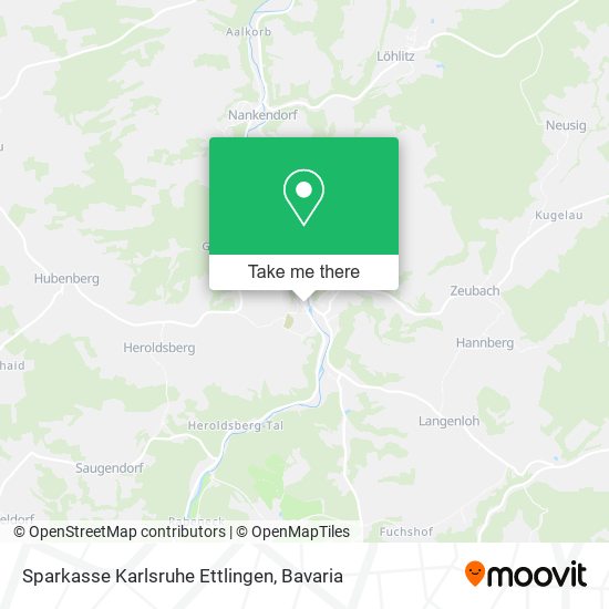 Sparkasse Karlsruhe Ettlingen map