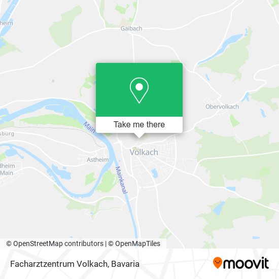 Facharztzentrum Volkach map