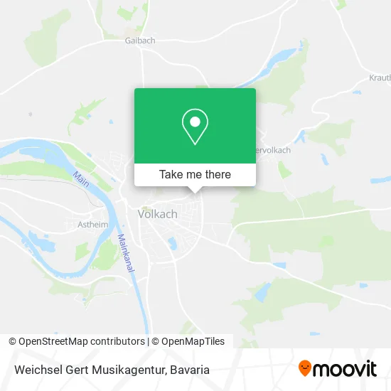 Карта Weichsel Gert Musikagentur