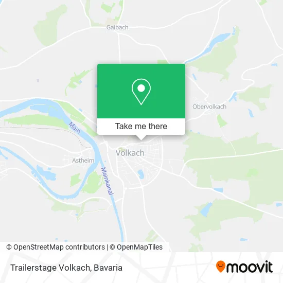 Карта Trailerstage Volkach