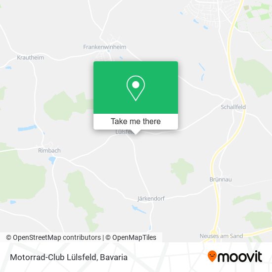 Motorrad-Club Lülsfeld map