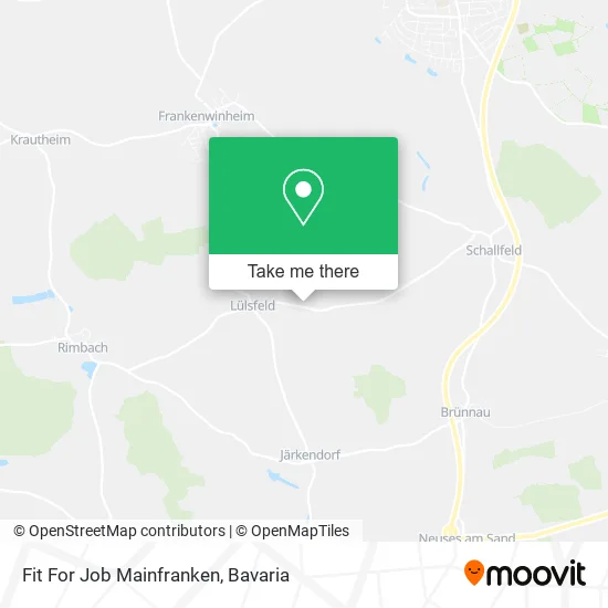 Карта Fit For Job Mainfranken