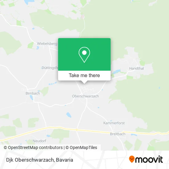 Карта Djk Oberschwarzach