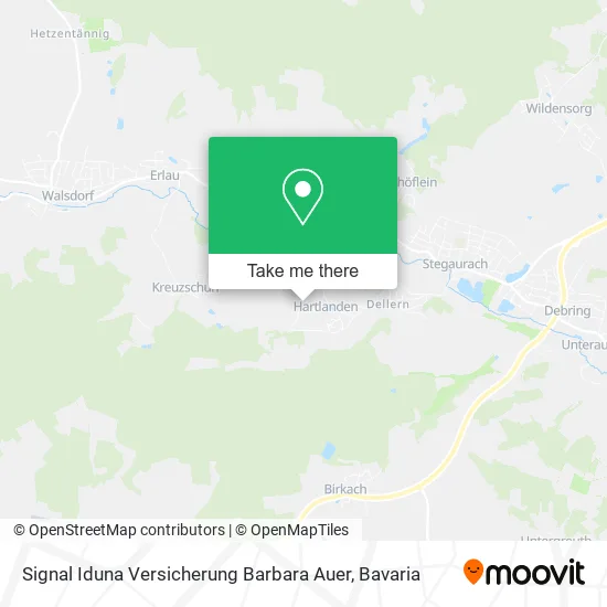 Карта Signal Iduna Versicherung Barbara Auer