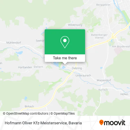 Карта Hofmann Oliver Kfz-Meisterservice