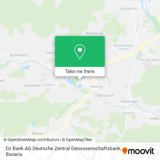 Карта Dz Bank AG Deutsche Zentral Genossenschaftsbank
