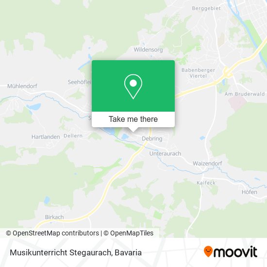 Musikunterricht Stegaurach map