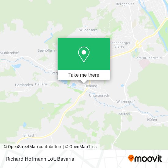Richard Hofmann Löt map