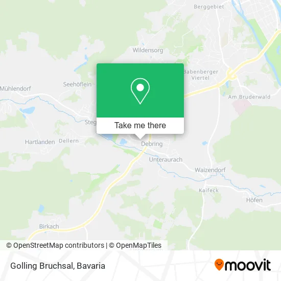Карта Golling Bruchsal