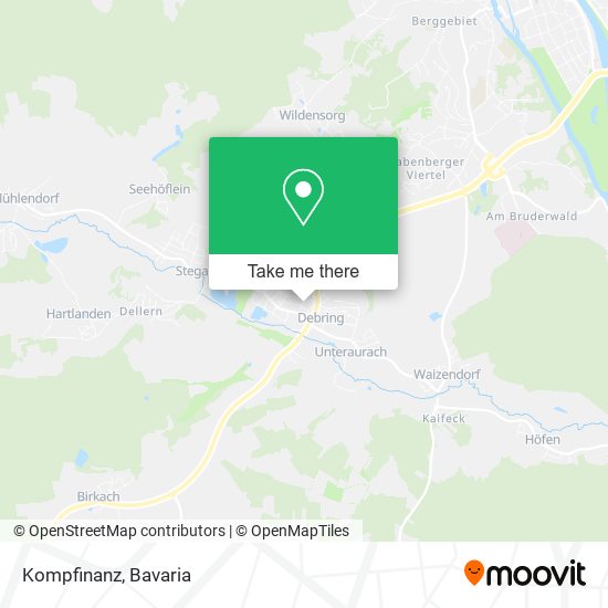 Карта Kompfinanz