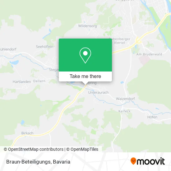 Карта Braun-Beteiligungs