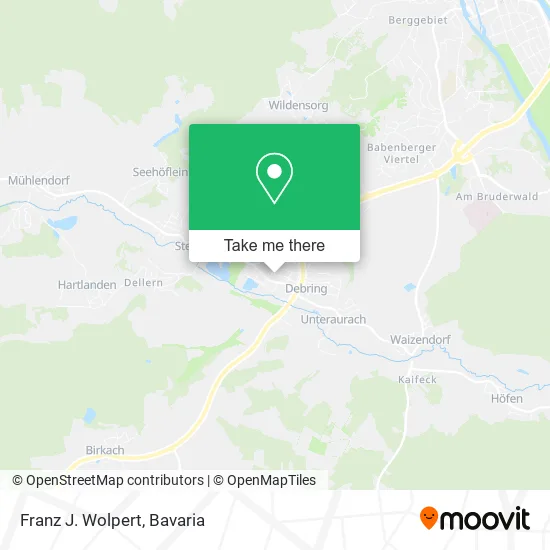 Карта Franz J. Wolpert