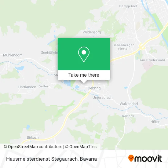 Карта Hausmeisterdienst Stegaurach
