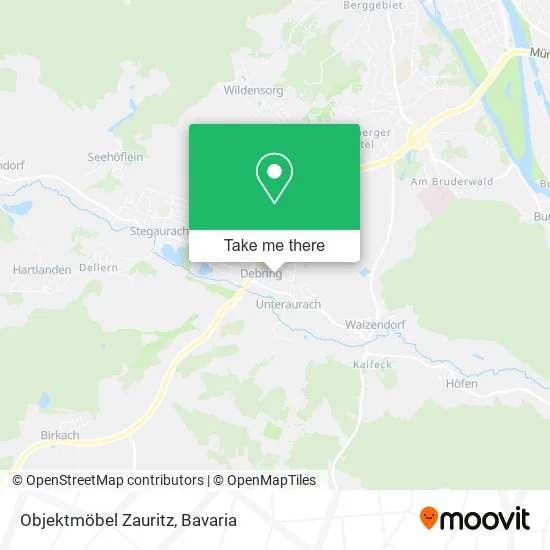 Карта Objektmöbel Zauritz